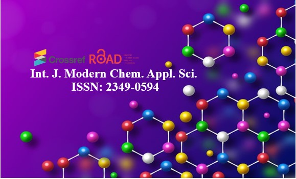 International Journal of Modern Chemistry and Applied Science